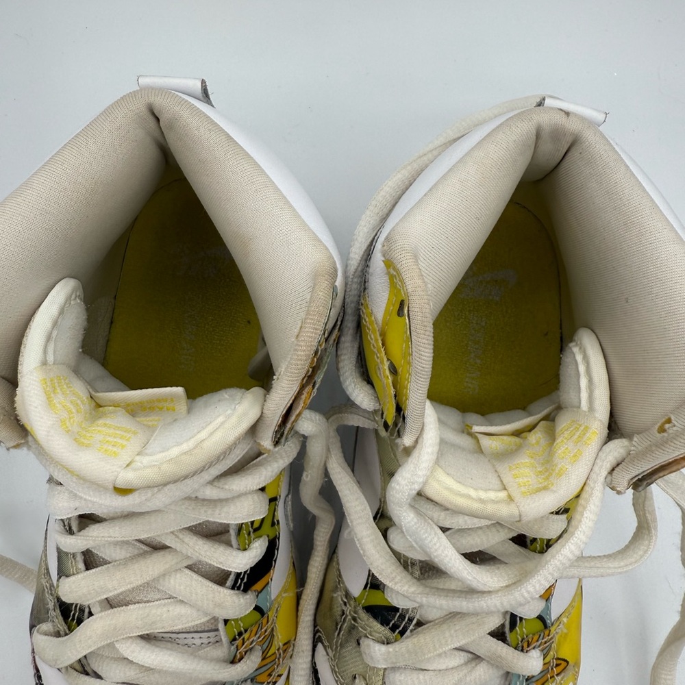 Nike SB De La Soul Dunk High Top Shoes Sneakers 2014 Size 4 GUC - Picture 11 of 13